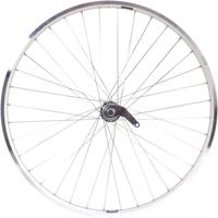 Achterwiel 28 x 1/4" ZAC 19 met favorit remnaaf - zilver - thumbnail