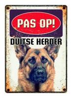 Plenty Gifts waakbord blik duitse herder - thumbnail