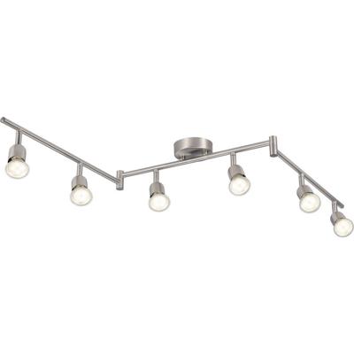 Nordlux Avenue 6-Rail 2113210132 Plafondlamp GU10 Staal Nordlux Avenue 6-Rail 2113210132 Plafondlamp GU10 Staal