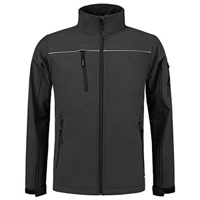 Tricorp Softshell Luxe - Workwear - 402006 - donkergrijs - maat L