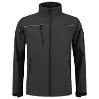 Tricorp Softshell Luxe - Workwear - 402006 - donkergrijs - maat L - thumbnail