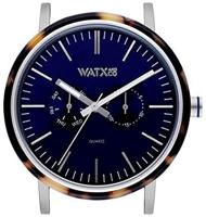 Horloge Uniseks Watx & Colors WXCA2739 Zilverkleurig (Ø 44 mm) - thumbnail