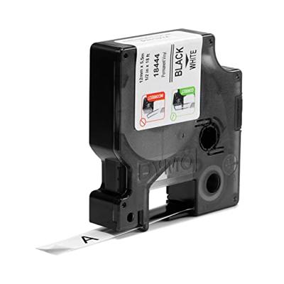 Etiketten DYMO IND RHINO 18444 Vinyl Tapekleur: Wit Tekstkleur:Zwart 12 mm 5.5 m Etiketten DYMO IND RHINO 18444 Vinyl Tapekleur: Wit Tekstkleur:Zwart 12 mm 5.5 m