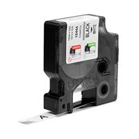 Labeltape DYMO IND RHINO 18444 Vinyl Tapekleur: Wit Tekstkleur:Zwart 12 mm 5.5 m - thumbnail