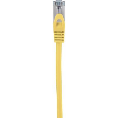 Renkforce RF-5153668 RJ45 Netwerkkabel, patchkabel CAT 6A S/FTP 3.00 m Geel Snagless, Vlambestendig 1 stuk(s) Renkforce RF-5153668 RJ45 Netwerkkabel, patchkabel CAT 6A S/FTP 3.00 m Geel Snagless, Vlambestendig 1 stuk(s)