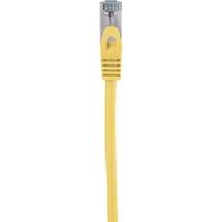 Renkforce RF-5153664 RJ45 Netwerkkabel, patchkabel CAT 6A S/FTP 10.00 m Geel Snagless, Vlambestendig 1 stuk(s) - thumbnail