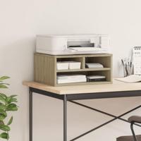 Printerkastje 49x40x22,5 cm bewerkt hout sonoma eikenkleurig - thumbnail
