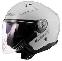 LS2 jethelm "of603 infinity ii" helmet of603 infi. ii solid xl white - thumbnail