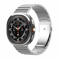 Titanium Luxe band - Zilver - Samsung Galaxy Watch 8 Classic - 46mm - thumbnail