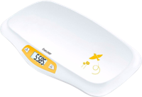 Beurer BY 80 956.05 Babyweegschaal Digitaal Weegbereik (max.): 20 kg Wit, Geel - thumbnail