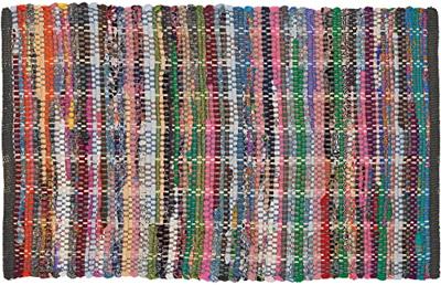 Badmat Sealskin Madras 100% katoen 90x60 cm Multi