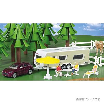 Siku 2542 Auto Met Caravan - thumbnail