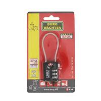 Burg Wächter 32891 Hangslot 32.80 mm TSA Zwart Cijferslot - thumbnail