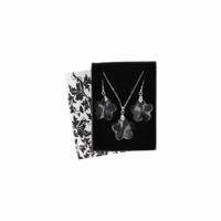 Hanger en Oorbellen Set Feng Shui Bloem - thumbnail