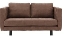 Goossens Excellent Bank Nuance bruin, leer, 2,5-zits, urban industrieel - thumbnail