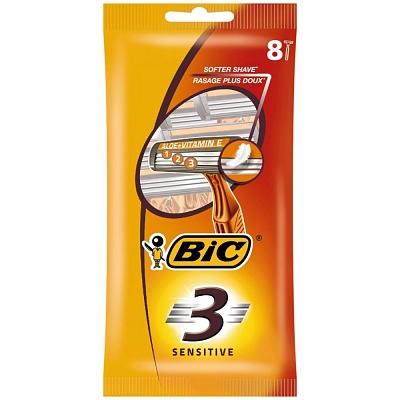 Bic 3 Sensitive Wegwerpscheermes