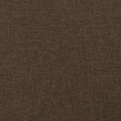 Hoofdbord met randen 183x16x78/88 cm stof donkerbruin