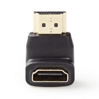Nedis CVGB34901BK Hdmi-connector 90° Haaks Hdmi-connector - Hdmi Female Zwart - thumbnail