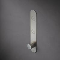 Douchethermostaat Hotbath Cobber Inbouw 2 Pushbuttons Geborsteld Nikkel (excl. inbouwdeel) - thumbnail