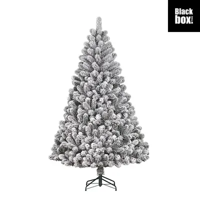 Black Box Trees Charlton kunstkerstboom besneeuwd groen 230cm