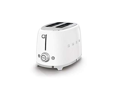 Smeg TSF01WHEU broodrooster 2x2, wit - thumbnail