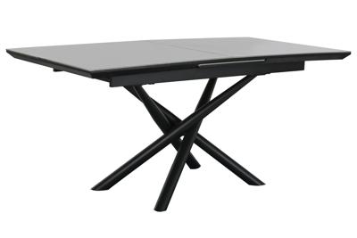 Eettafel Home ESPRIT Zwart Grijs Metaal Keramisch 160 x 90 x 76 cm