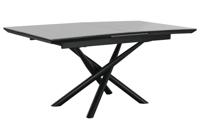 Eettafel Home ESPRIT Zwart Grijs Metaal Keramisch 160 x 90 x 76 cm - thumbnail