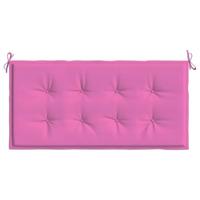Tuinbank Kussen Roze 120 x 50 x 4 cm Oxford stof - thumbnail