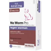 No Worm Pro Kleine Kat & Kitten 2 tabletten - thumbnail