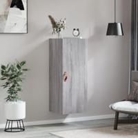 Hangkast 34,5x34x90 cm grijs sonoma eikenkleurig - thumbnail