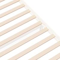 Bedframe massief hout wit 75x190 cm 2FT6 Small Single - thumbnail