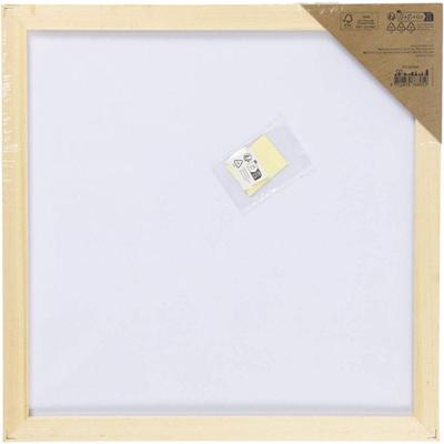 Creativ Company canvas paneel met lijst 30x30 cm 280 gr