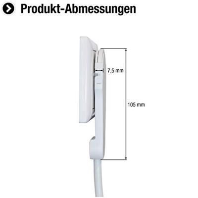 Meister Verlengsnoer Vlakstekker 5M Wi W - WU7432530 Meister Verlengsnoer Vlakstekker 5M Wi W - WU7432530