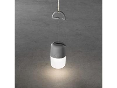 KonstSmide Solar tafellampAsissi 19,5cm grijs - 7805-302