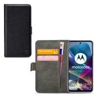 Mobilize Classic Gelly Wallet Book Case Motorola Moto G200 5G Black - thumbnail