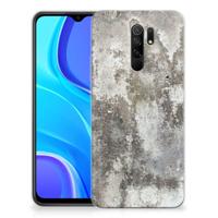 Xiaomi Redmi 9 | TPU | Siliconen hoesje | Beton Print - thumbnail