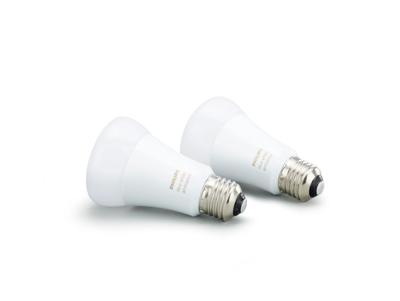 Philips Hue Lampen E27 - Duopack - White Ambiance Philips Hue Lampen E27 - Duopack - White Ambiance