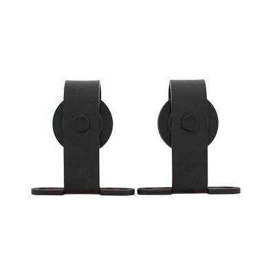 Intersteel Set van 2 hangrollen Basic Top 14cm - mat zwart Intersteel Set van 2 hangrollen Basic Top 14cm - mat zwart