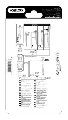 360 graden verstelbare minisproeier grondpen Hozelock - Hozelock 360 graden verstelbare minisproeier grondpen Hozelock - Hozelock