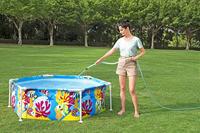 Bestway kinderzwembad steel pro uv careful bovengronds 183x51 cm - thumbnail