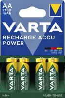 Batterij oplaadbaar varta aa 2100mah r2use | 10 stuks - thumbnail