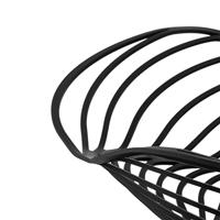 Alessi Trinity Fruitschaal 26 cm zwart - thumbnail
