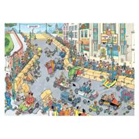 Jumbo Jan van haasteren legpuzzel - de zeepkistenrace, 1000st. - thumbnail