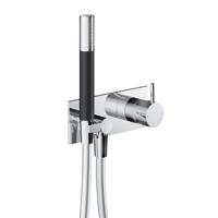 Inbouw Douchemengkraan Hotbath Cobber incl. Doucheslang en Handdouche Chroom - thumbnail