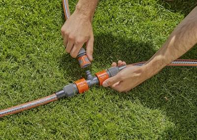 Gardena Prof-System T-stuk voor Flexibele Tuinbewatering - Duurzaam & Gebruiksvriendelijk
