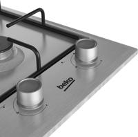 Gaskookplaat BEKO HDCG32220FX 30 cm 30 cm 3900W - thumbnail