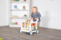 Small Foot - houten baby walker loopwagen bloemen - thumbnail