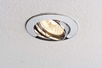 Paulmann 98943 Premium Line Inbouwring Halogeen GU10 50 W Chroom - thumbnail