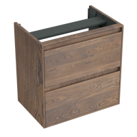 Onderkast Forzalaqua Reno 59.5x39.5x60 Cm 2 La Softclose Eiken Havanna - thumbnail