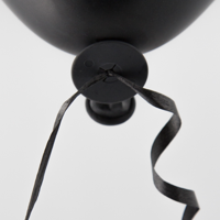 Ballon Sluiters Met Lint Zwart (100st) - thumbnail